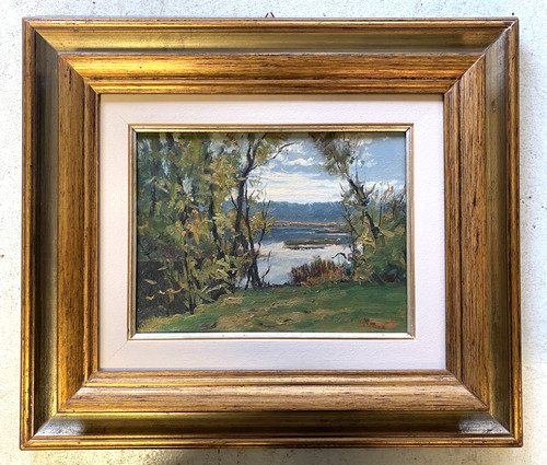 Quadro dipinto olio artino - dipinto,
