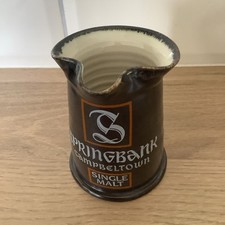 Springbank Whisky Jug 10 cms high 