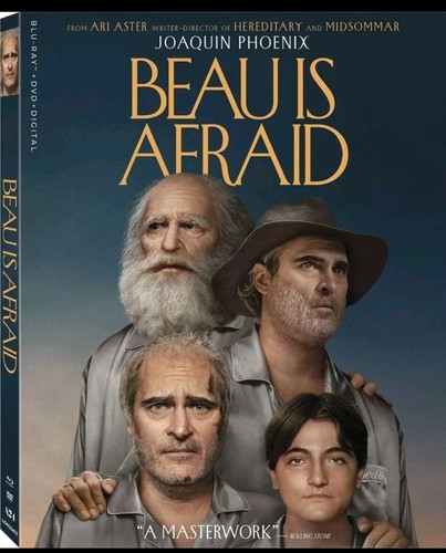 Beau afraid blu ray dvd - beau,