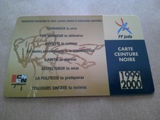 Francia 1 Carta "Federazione Francese di Judo" (No Phone)