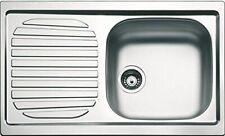 Apell Lavello Cucina Incasso 1 Vasca Gocciolatoio 79 cm Acciaio Inox FH791ILPC