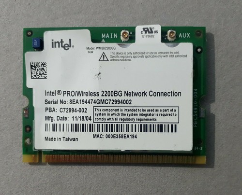 Wm3b2200bg intel pro wi - wm3b2200bg,