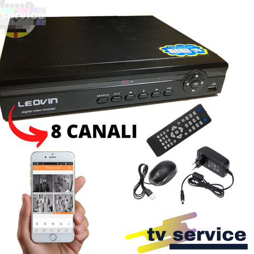 Dvr canali ahd registratore - canali,