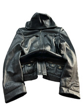 GIACCA IN PELLE CON CAPPUCCIO