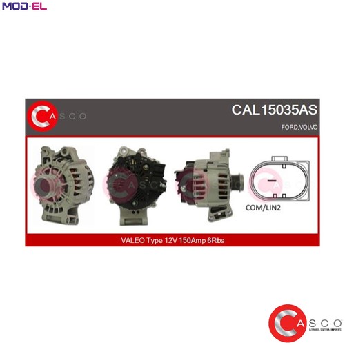 Alternatore cal15035as per - alternatore,