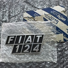 FIAT 124 LOGO SIGLA EMBLEMA