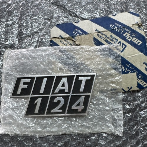 Fiat 124 logo - fiat, sigla