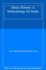 Dance History: A Methodology