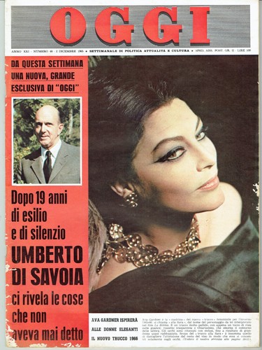 1965 ava gardner - 1965/48=ava, gardner=marcello