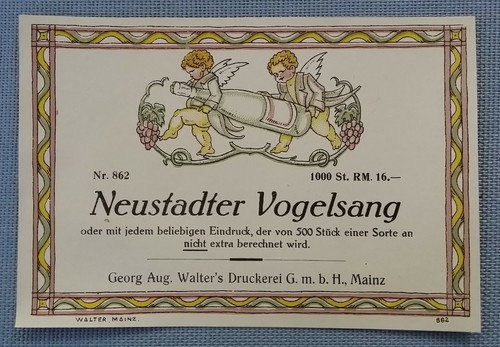 Vecchio weinetikett - vecchio,