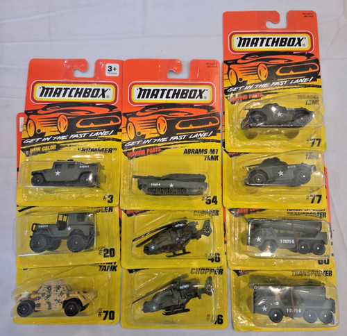 Lotto matchbox militari - di, 10