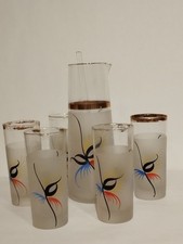 Servizio da bibita in vetro