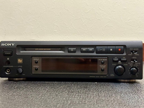 Sony mds s37 deck - mds-s37, md