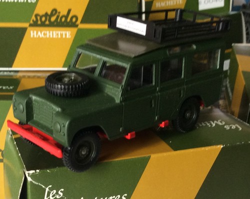 Solido land rover 109 - solido, boite