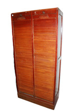 Mobiletto a Serrandina Inizio 900 da Ufficio Porta Documenti