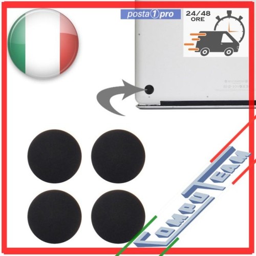 Piedini gomma per macbook - in,