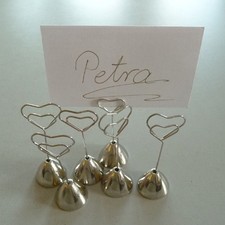 Segnaposto Porta Carte Matrimonio Battesimo Cuore Love Quantità a Scelta