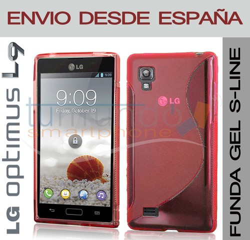 Cover tpu gel rossa optimus - cover, lg