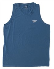 REEBOK Canotta Uomo 2XL Blu