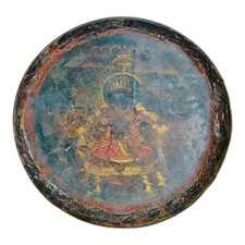 Ganesha dipinta vintage con