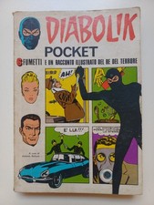 "DIABOLIK POCKET" SUPPLEMENTO A HORROR POCKET N* 4 DEL 1973 SANSONI EDITORE
