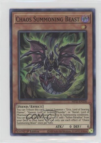 Chaos summoning beast 1st - chaos, ed