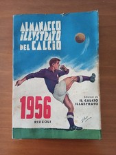 ALMANACCO ILLUSTRATO DEL CALCIO 1956 RIZZOLI ORIGINALE