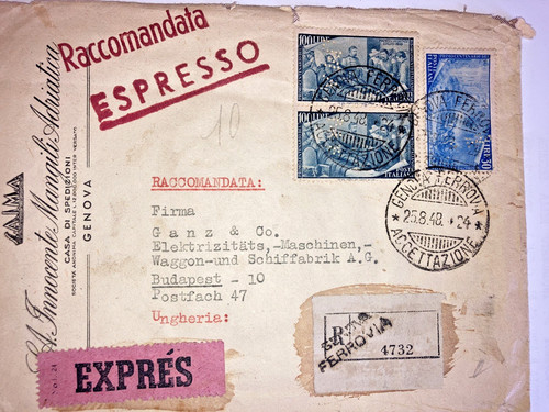 Raccomandata espresso per - raccomandata,