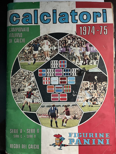 Album panini 1974 1975 - album, 1974-1975