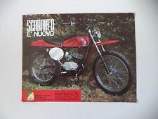 advertising Pubblicità 1971 MOTO APRILIA SCARABEO 50 CROSS