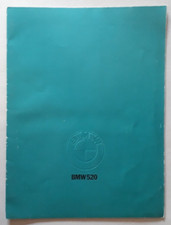 BMW 520 E12 Brochure 1973 -