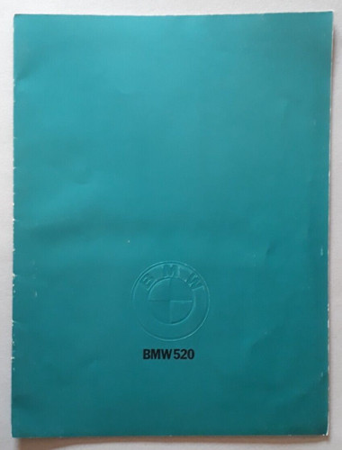 Brochure bmw 520 e12 1973 - 520,
