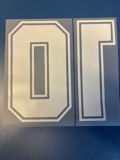 numero nr ennerre kappa 10 x maglia napoli juventus ecc anni 80-90