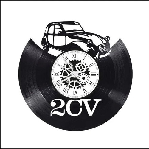 Orologio vinile parete - in,