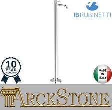 Miscelatore Lavabo Terra Pavimento Colonna IB Rubinetti Industria Ottone Cromato