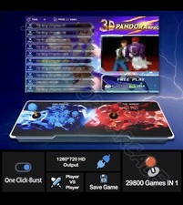 Console Retrogaming 29800 Giochi Con Giochi 3D Cabinato Arcade Pandora Box