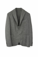 Blazer misto lana verde