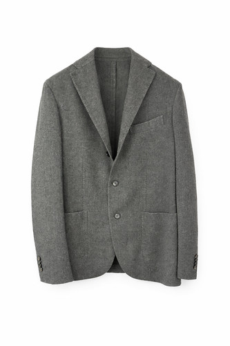 Blazer misto lana - , verde