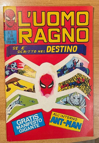 Uomo ragno lotto dal 25 - l'uomo, al