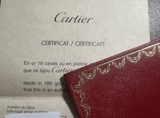 🔴 CARTIER certificato