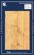 ROVERE PARQUET MASSELLO LISTONCINO 14x65x400 mm Confezione da 0,546 m²