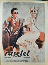 Originale pubblicità rasoio depilatore RASELET Ducati (1940)  by Vast Vastola