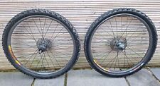 VGC Retro XC Disc Wheelset Mozzi Giganti Mavic X317 CD Grigio Cerchi 26" con dischi