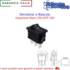 Deviatore a Bascula Unipolare