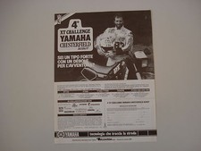 advertising Pubblicità 1987 MOTO YAMAHA DT 125 e XT CHALLENGE CHESTERFIELD SCOUT