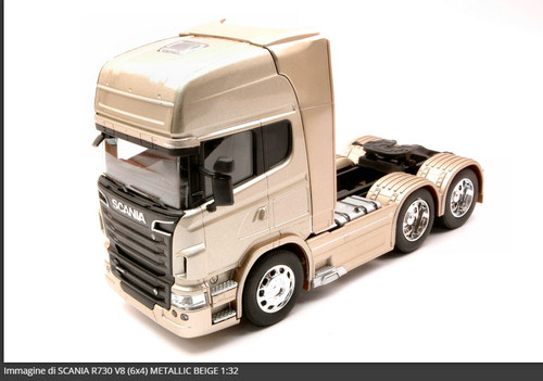 Scania r730 6x4 beige - v8,