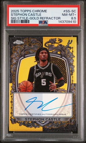2025 topps chrome stephon - 2025-26,