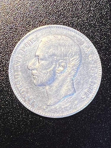 Pesetas 1885 alfonso xii - 1885,