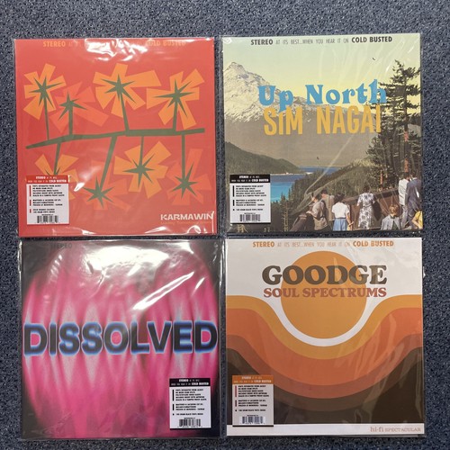 Cold busted records vinyl - busted, lot