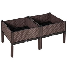 Fioriera rialzata per letto da